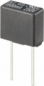 Bezpiecznik ESKA zwłoczny -t-,prostokątny, 400mA250V