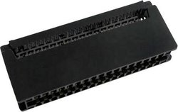 TRU COMPONENTS 1589808 Złącze żeńskie  Siatka: 2.54 mm Ilośc pinów: 20 Ilość rzędów: 2 1 szt.