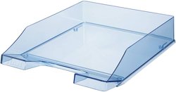 HAN 1026-X-26, listwa CLASSIC, nowoczesna, szykowna, transparentna z wysokim połyskiem, transparentno-niebieska Tacka na listy HAN KLASSIK DIN A4, DIN C4 przezroczysty, niebieski 1 szt.