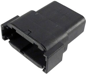 Obudowa złącza pin męskiego na kabel TE Connectivity DTM04-12PD-EE04, piny: 12, 1 szt.