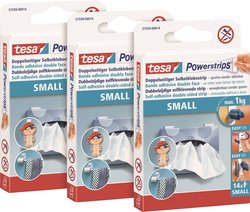 Pasek samoprzylepny tesa POWERSTRIPS® Small 57550-00500-02 42 szt.