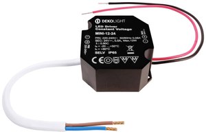 Deko Light OCTO, CV, Mini 24V/12W Sterownik LED  Stałonapięciowy 12 W 0 - 500 mA 24 V  1 szt.