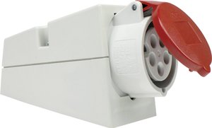 Gniazdo naścienne CEE AS Schwabe 60430 16 A 400 V