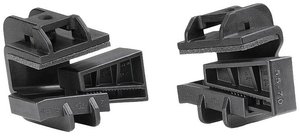Gniazdo montażowe HellermannTyton Beam Clamp D with foam-PA6GF30-BK 151-01188, 1 szt.