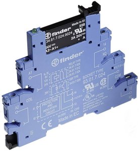 Finder 38.81.7.024.9024 Moduł interfejsowy z przekaźnikiem SSR