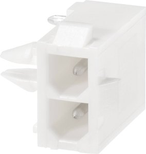 Obudowa złącza pin męskiego na PCB TE Connectivity Mini-Universal MATE-N-LOK 1-770967-0, wire-to-wire, piny: 3, 9.5 A, 1 szt.