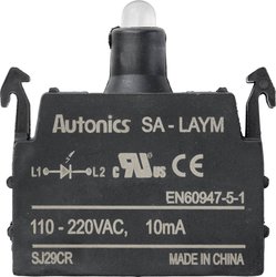 TRU COMPONENTS SA-LAYM Element LED żółty 110 V, 240 V 1 szt.