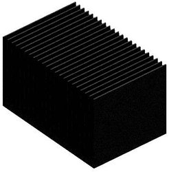 Radiator żeberkowy Fischer Elektronik SK 628/50 SA 4.5 K/W