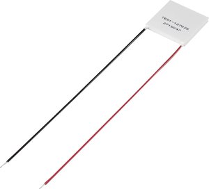 Ogniwo Peltiera TRU COMPONENTS TES1-127025 1389163, 21.4 W, 2.5 A, (D x S x W) 30 x 30 x 4 mm