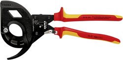 Nożyce do kabli KNIPEX (z 3-stopniowym mechanizmem zapadkowym) Obcinak do kabli zapadkowy Knipex  95 36 320 320 mm