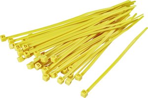 Opaska kablowa TRU COMPONENTS TC-KL32BKZ-15M203 1593684, 100 mm, poliamid 6.6, 100 szt.