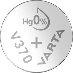 Bateria guzikowa Varta V 370, srebrowo-tlenkowa, 1,55 V, 30 mAh