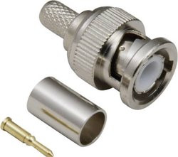 Złącze BNC TRU COMPONENTS  1579518 złącze męskie proste 50 Ω 1 szt.