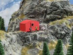 NOCH Laser-Cut minis 0014694 Biwak H0 ''Jubiläumsgrat'' Lasercut zestaw