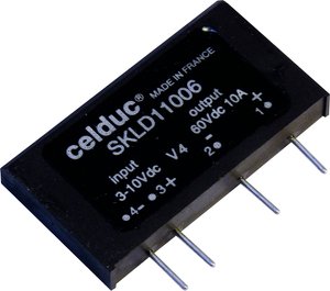 Przekaźnik SSR celduc® relais TC-GSR-1-25DD 10 A 36 V/AC, 36 V/DC 1 szt.
