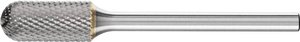Frez z węglika wolframu, kształt cylindryczny, 6x18 mm, trzpień ø 6 mm, zęby 5 do uniwersalnych zastosowań Frez PFERD WRC 0613/3 MICRO 21205273, 6 mm x 43 mm , 1 szt.