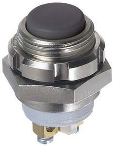 Przycisk chwilowy APEM IZMR3S46N, 1 x wył/(wł), IP67, 1 szt.