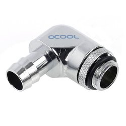 Przyłącze kątowe wody chłodzącej Alphacool HF Anschluss gerade G1/4 Zoll AG auf 10mm ID, 90 Grad