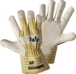 Rękawice robocze L+D worky SAFE 1571, Rozmiar rękawic: 10, XL, żółty