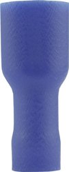 Konektor żeński, pełna izolacja PCW, 4.8x0.8 mm, 1.5-2.5 mm2, niebieski