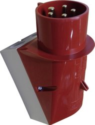 Złącze męskie ścienne CEE MENNEKES 342 16 A 400 V