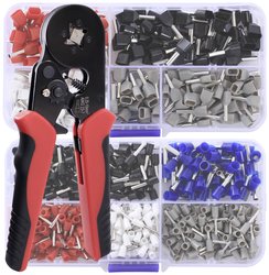 Zestaw końcówek rurkowych Quadrios 23T035 23T035, Izolowane częściowo, 1 zest.