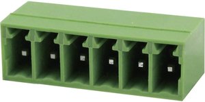 Obudowa złącza pin żeńskiego na PCB Degson 15EDGRC-3.81-06P-14-00AH, board-to-board, piny: 6, 8 A, 1 szt.