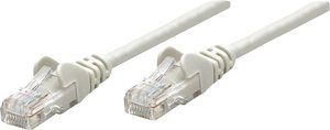 Kabel krosowy Intellinet Cat5e, nieekranowany, U / UTP, wtyk RJ-45 / wtyk RJ-45, 0,5 m, szary Kabel LAN Intellinet 318228, 1 szt., RJ45, CAT 5e, U/UTP, 0.50 m, szary