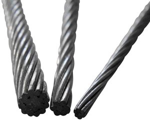 Linka stalowa, średnica: 2,5 mm, 3,97 kN