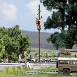 Busch Action-Set 7837 Wspinaczka masztowa zestawu akcji H0 gotowy model