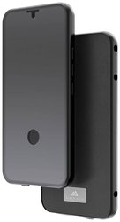 Etui ",360° Glass", do Samsunga Galaxy S23, skóra premium, czarne Black Rock 360° Glass Cover Samsung Galaxy S23 czarny