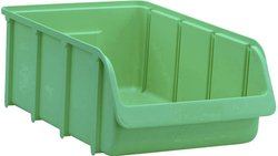 Skrzynka magazynowa Hünersdorff 675400 (S x W x G) 495 x 315 x 185 mm zielony 1 szt.