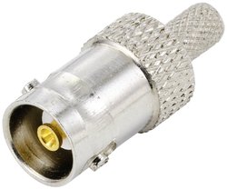Złącze BNC TRU COMPONENTS  TC-9920756 złącze żeńskie proste 50 Ω 1 szt.