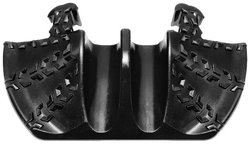 Defender Micro End Ramp męski - końcówka męska do mostka kablowego 86100 / 86100BLK 2 kanały Końcówka męska DEFENDER by Adam Hall 86101M, czarny, 1 szt.