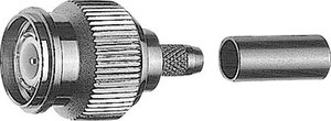Złącze TNC Telegärtner J01010A0035 J01010A0035 złącze męskie proste 50 Ω 1 szt.