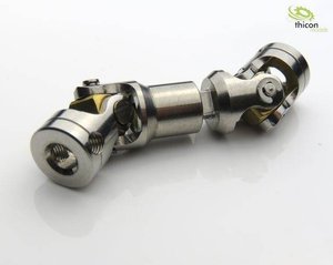 Przegub uniwersalny 1:16 ze stali nierdzewnej 43-50 mm z otworem 4 mm Przegub kardana Thicon Models 60010 1 szt.