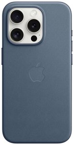 Apple Finewoven Case Futerał backcase Apple iPhone 15 Pro pacyfic blue Ładowarka indukcyjna, Odporny na wstrząsy