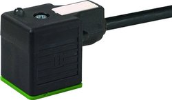 Złącze męskie zaworowe z kablem formowanym Murr Elektronik 7000-18112-6370300, A standard, styki: 4, 300 V/AC, IP67, 1 szt.