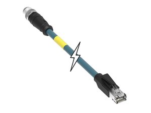Złącze konfekcjonowane czujnika/aktuatora Molex WOD Industrial Solution 1203410501, piny: 8, 1.00 m, 1 szt.