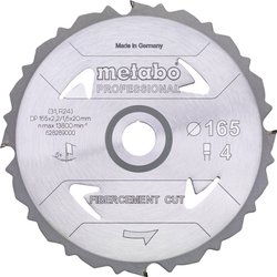 Tarcza tnąca Metabo FIBERCEMENT CUT PROFESSIONAL 160 x 20 x 1.6 mm 1 szt.