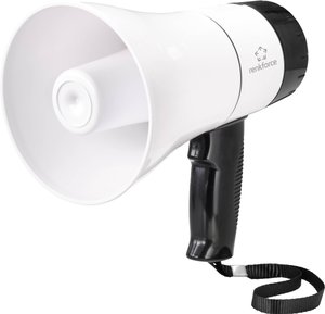 Megafon Renkforce RF-MP-200 funkcja nagrywania, z paskiem