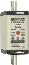 Mersen  1F765.000000  Bezpiecznik NH      Rozmiar bezpiecznika = 00    125 A    500 V  1 szt.