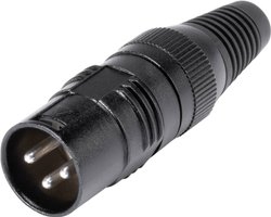 Złącze kablowe XLR, męskie, 3-Pin Hicon HI-X3CM-M