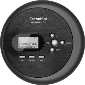 TechniSat            DIGITRADIO CD 2GO            Przenośny odtwarzacz CD           Przenośny odtwarzacz CD TechniSat DIGITRADIO CD 2GO 1 szt.