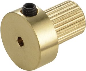 mosiądz Wkładka sprzęgu Modelcraft  Średnica otworu: 4 mm  (Ø x D) 13 mm x 15 mm