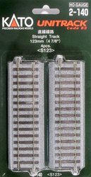 2-140 H0 Kato Unitrack Tor- prosty 123 mm