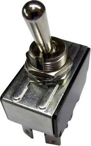 Przełącznik dźwigienkowy TRU COMPONENTS TC-R13-28E-01 1587674, 2 x wł/wył/wł, 250 V/AC, 10 A, 1 szt.
