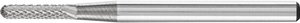 Frez z węglika wolframu, kształt cylindryczny, 10x20 mm, trzpień ø 6 mm, zęby 3 do uniwersalnych zastosowań Frez PFERD WRC 0210/3 MICRO 21205073, 2 mm x 40 mm , 1 szt.