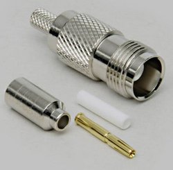 Złącze TNC BKL Electronic  0405036/D złącze, proste 50 Ω 1 szt.