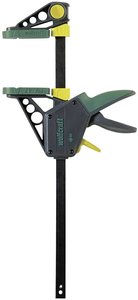 EHZ Zacisk jednoręczny PRO100/450 mm Wolfcraft 3032000 Maksymalna rozpiętość:450 mm  Posuw:100 mm